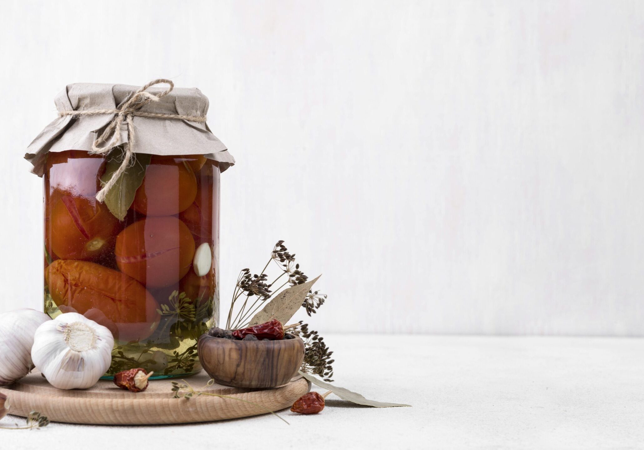 jar-with-preserved-vegetables-copy-space